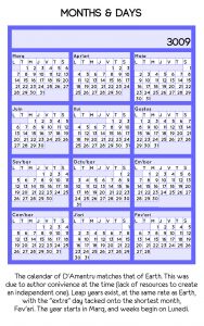[World Building] Calendar (Old)