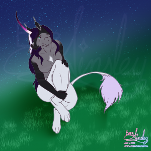 Happy Nude Deer